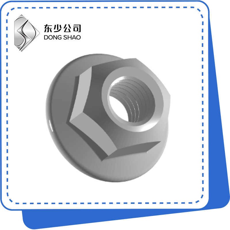 ʻO ka Torque All-Metal Hex Flange Nuts Fine Thread